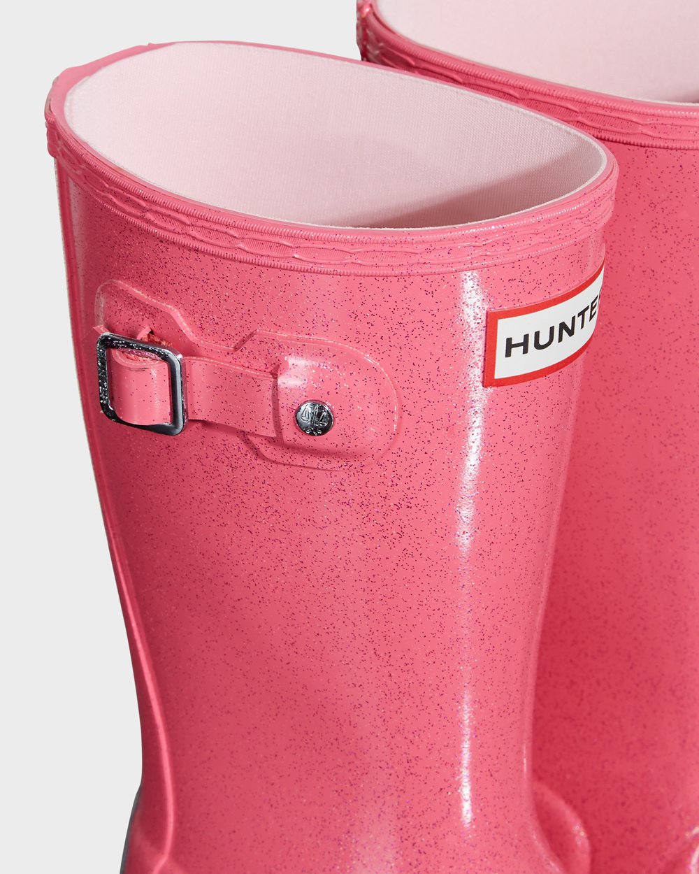 Bottes de Pluie Hunter Original Starcloud Enfant Rose KTPOSCM-36